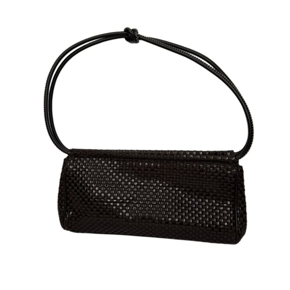 The SAK Woven Leather Shoulder Bag Brown